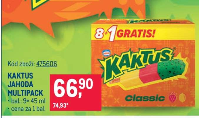 KAKTUS JAHODA MULTIPACK