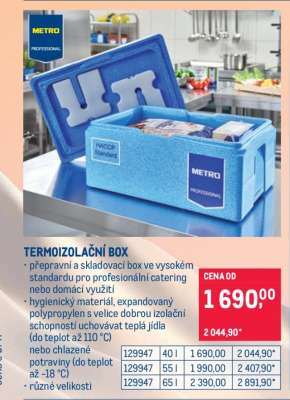 TERMOIZOLAČNÍ BOX