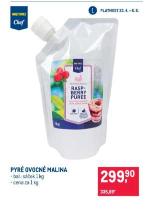 PYRÉ OVOCNÉ MALINA