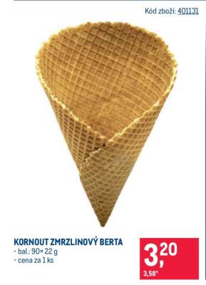 Kornout zmrzlinový Berta