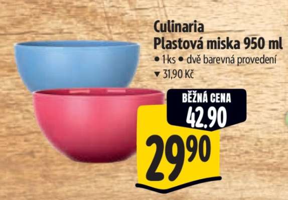 Culinaria Plastová miska 950 ml