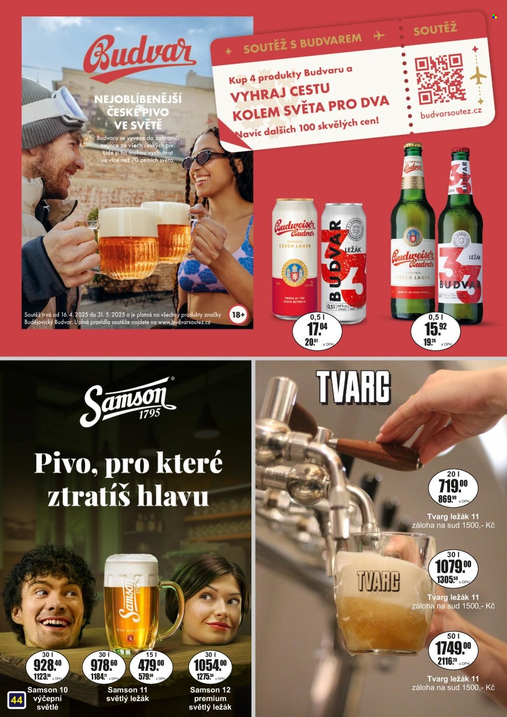 Leták Adam velkoobchod Šternberk - 1.5.2025 - 31.5.2025. Strana 1