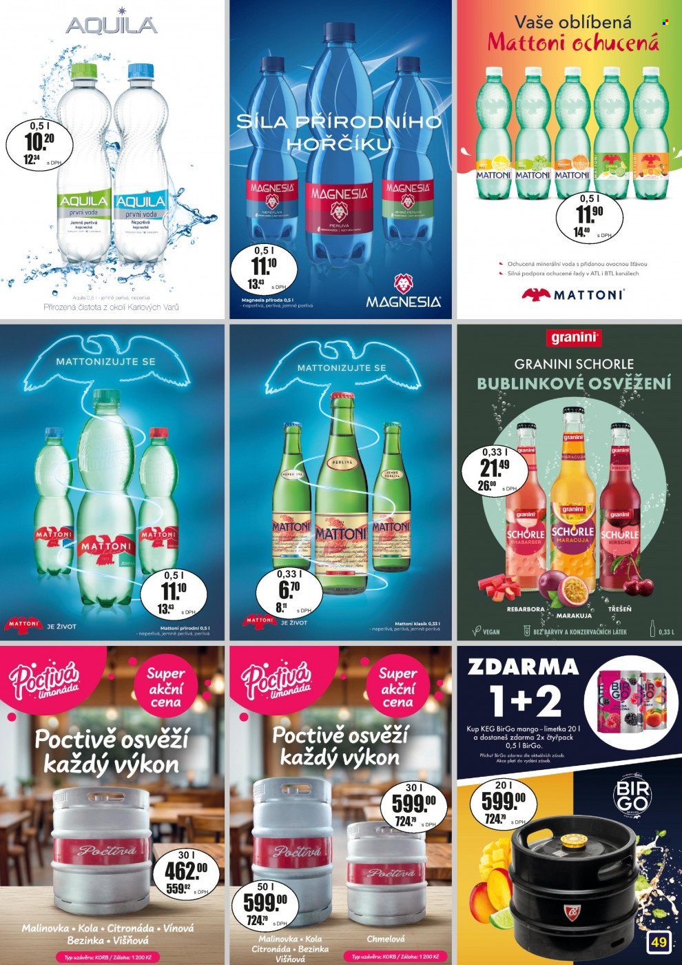 Leták Adam velkoobchod Šternberk - 1.5.2025 - 31.5.2025. Strana 1