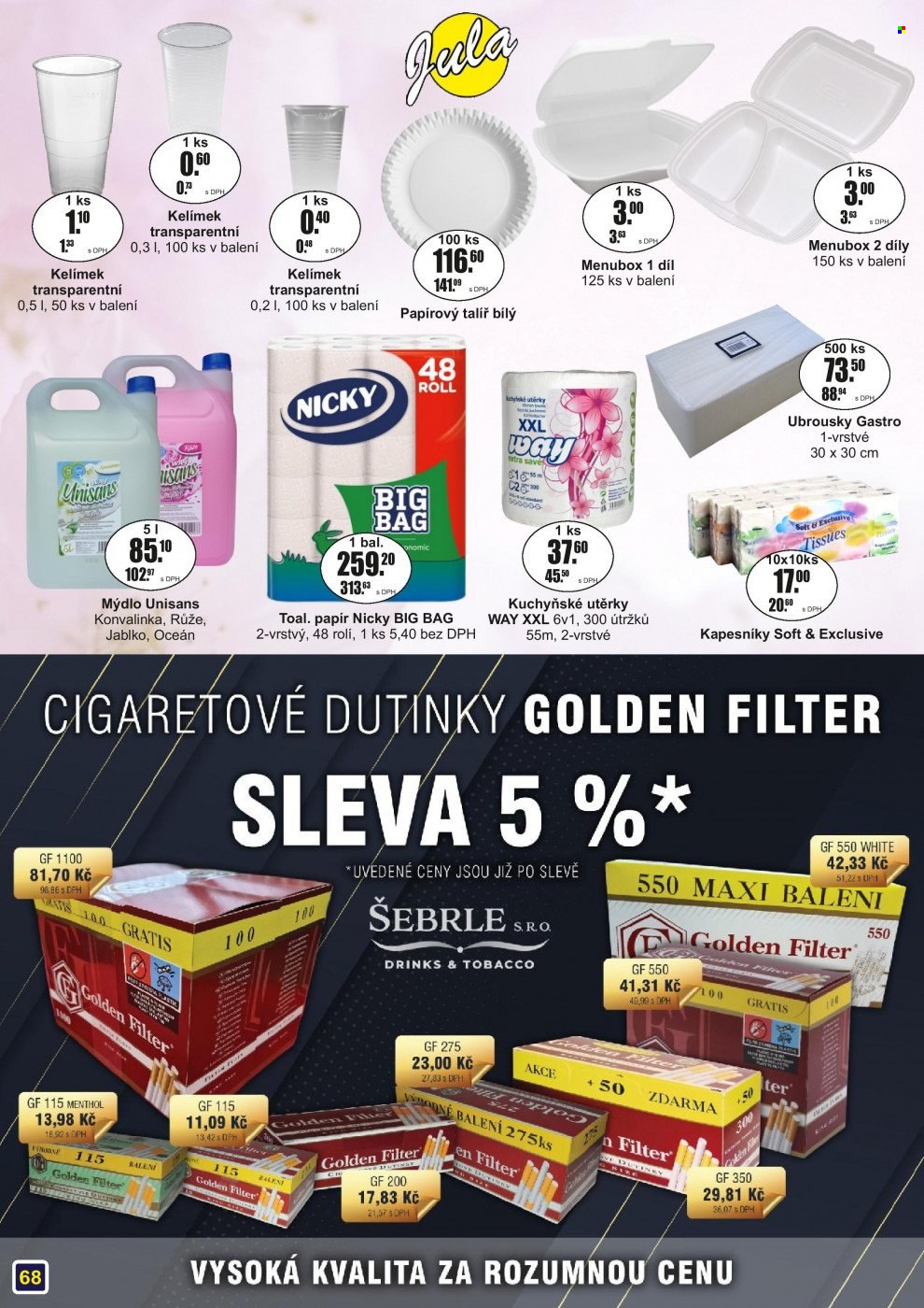 Leták Adam velkoobchod Šternberk - 1.5.2025 - 31.5.2025. Strana 1