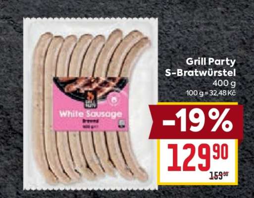 Grill Party S-Bratwürstel