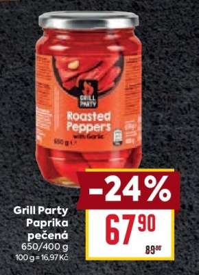 Grill Party Paprika pečená
