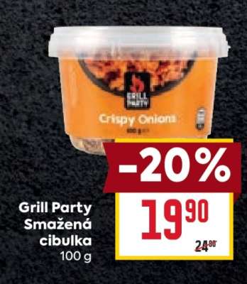 Grill Party Smažená cibulka