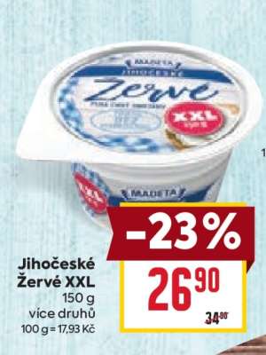 Jihočeské Žervé XXL