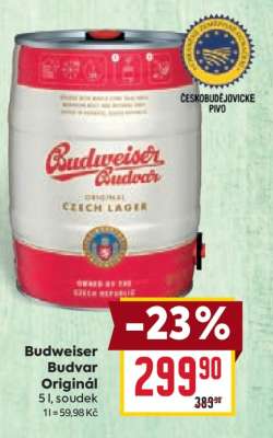 Budweiser Budvar original