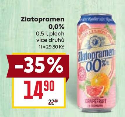 Zlatopramen 0,0%