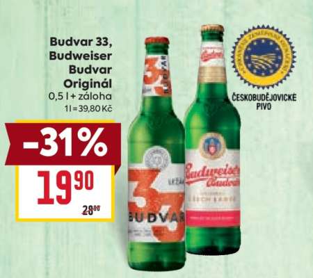 Budvar 33, Budweiser Budvar Original