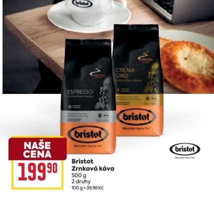 Bristot Zrnková káva