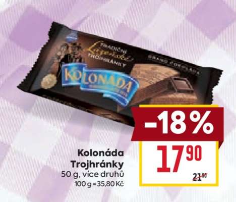 Kolonáda trojhránky