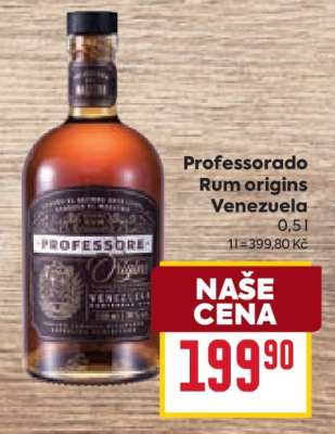 Professorado Rum Origins Venezuela
