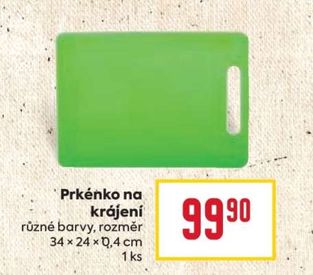 Prkénko na krájení