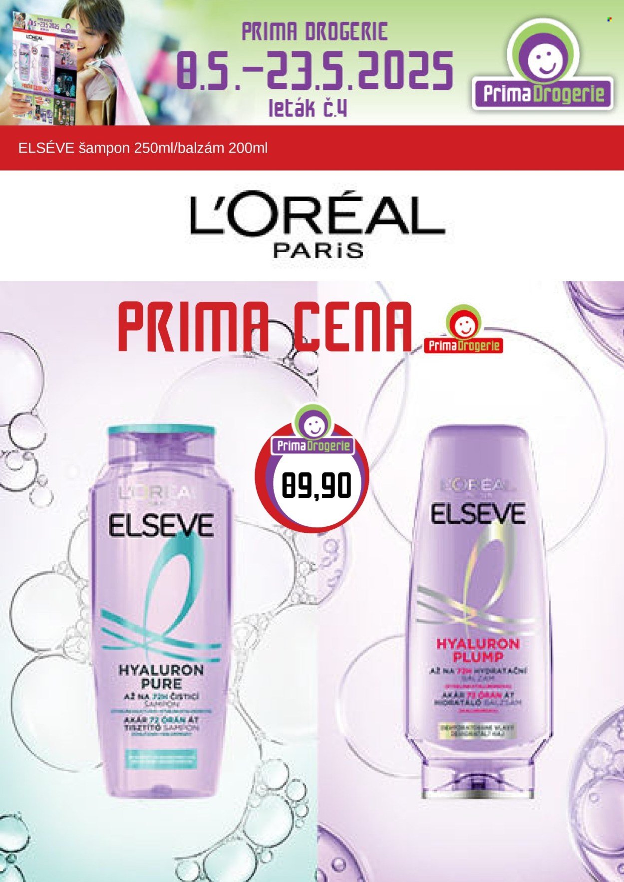 Leták Prima Drogerie - 8.5.2025 - 23.5.2025. Strana 1