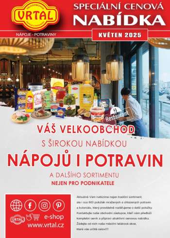 Leták Vrtal - 1.5.2025 - 31.5.2025.