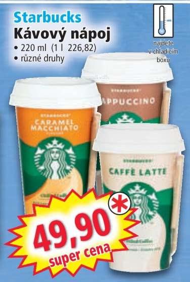 Starbucks kávový nápoj