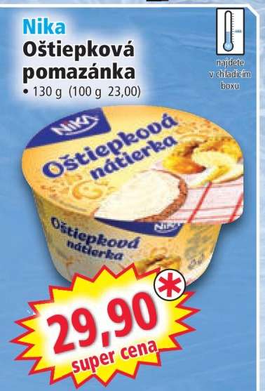 Nika Oštěpková pomazánka