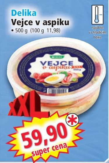 DELIKA Vejce v aspiku/