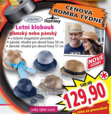 LETNÍ KLOBOUK*