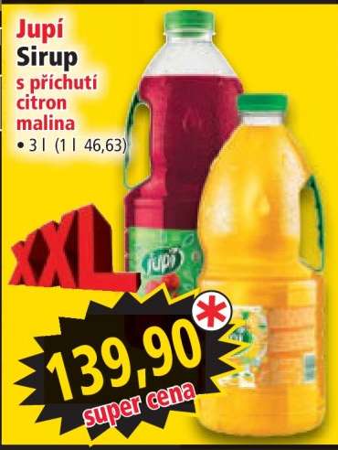 Jupí sirup