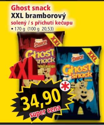 Ghost snack XXL bramborový