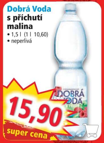 Dobrá Voda s příchutí malina