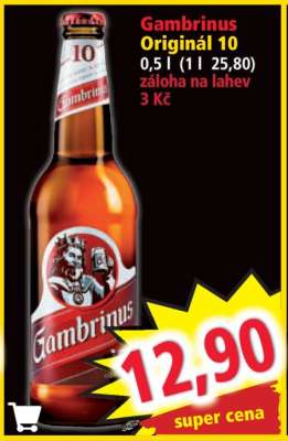Gambrinus Originál 10