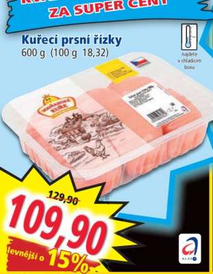 Kuřecí prsní řízky