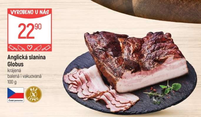 Anglická slanina Globus