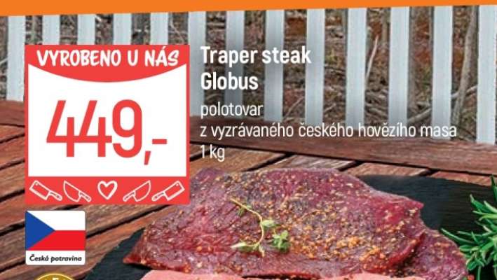 Traper steak Globus