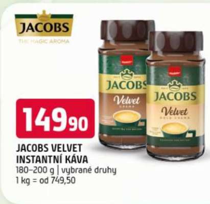 Jacobs Velvet instantní káva
