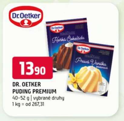 Dr. Oetker Puding premium