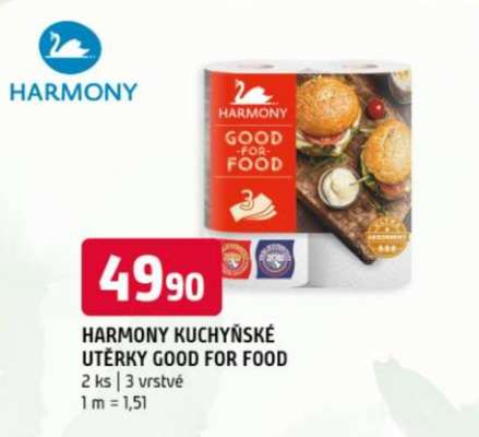 Harmony Kuchyňské utěrky Good for Food