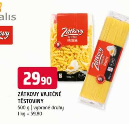 Zátkovy vaječné těstoviny