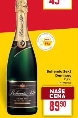 Bohemia Sekt Demi Sec