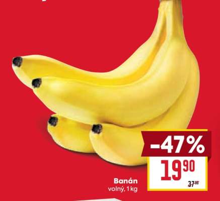 Banán volný, 1 kg