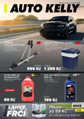 Leták AUTO KELLY - 29.4.2025 - 26.5.2025.