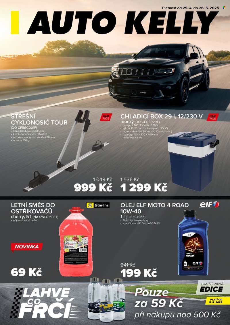 Leták AUTO KELLY - 29.4.2025 - 26.5.2025.