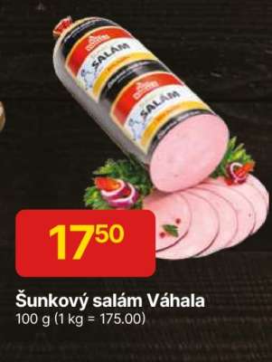 Šunkový salám Váhala