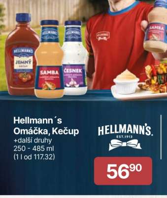 Hellmann´s Omáčka, Kečup