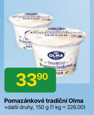 Pomazánkové tradiční Olma