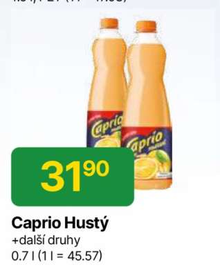 Caprio hustý