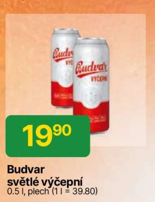Budvar světlé výčepní