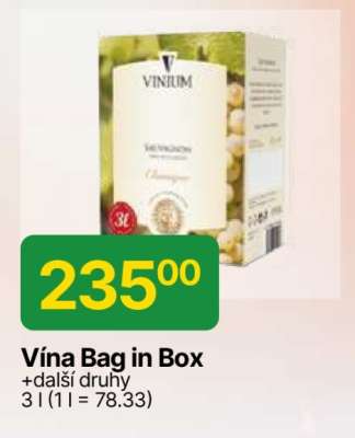 Víno Bag in Box