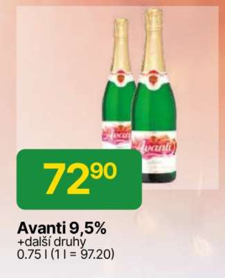 Avanti 9.5%