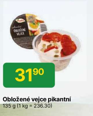 Obložené vejce pikantní