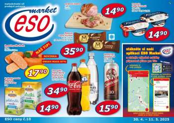 Leták ESO MARKET - 30.4.2025 - 11.5.2025.