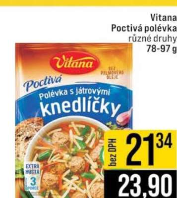 Vitana Poctivá polévka